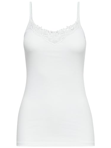 ONLY 2-Pack Sleeveless Top Camiseta sin Mangas, Black/White, L para Mujer
