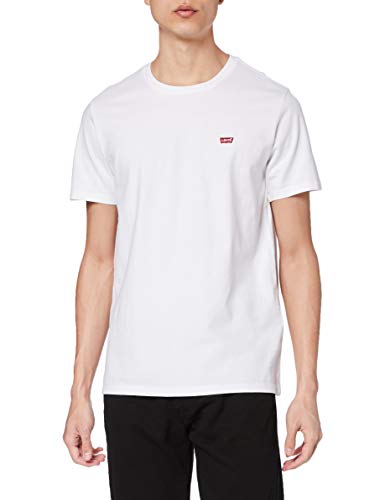 Levi's Ss Original Housemark Tee Camiseta Hombre, White, L