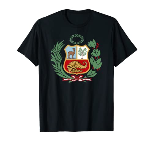 Escudo Perú Polo Peruano Franja Roja Fútbol Soccer Unisex Camiseta