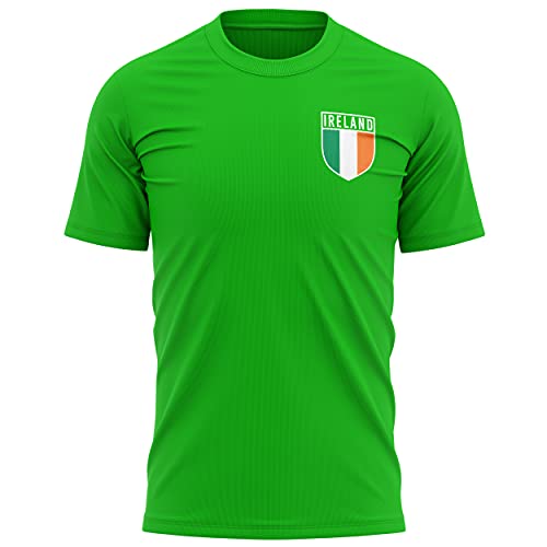 Camiseta de fútbol de Irlanda para hombre, diseño retro de la bandera de Irlanda – Camiseta de fútbol de Europa del país 2021 2020