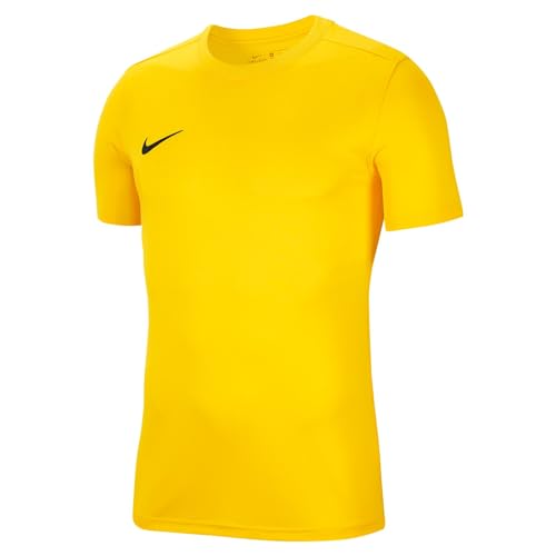Nike M Nk Dry Park VII JSY SS Camiseta de Manga Corta, Hombre, Amarillo (Tour Yellow/Black)