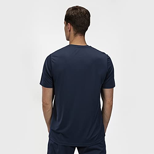 Joma Combi - Camiseta de Manga Corta, Hombre, Azul (Marino), L