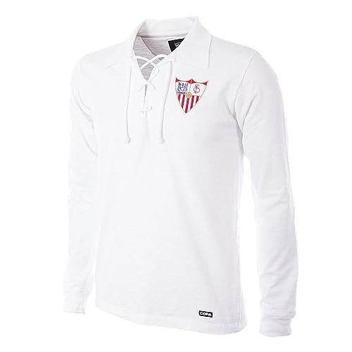 Sevilla FC 1945-46 - Camiseta de fútbol retro