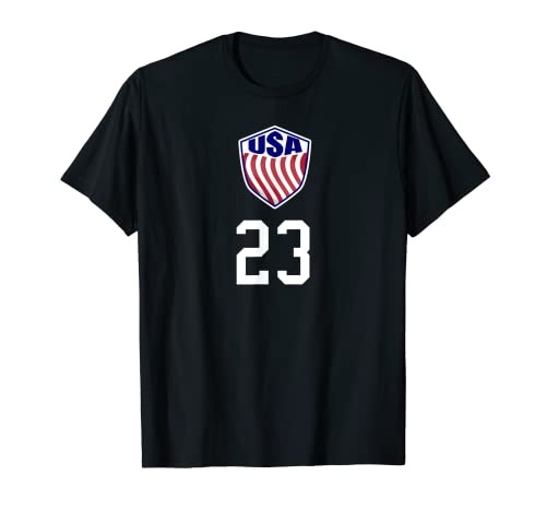 USA Número 23 Entrenamiento de baloncesto Camiseta