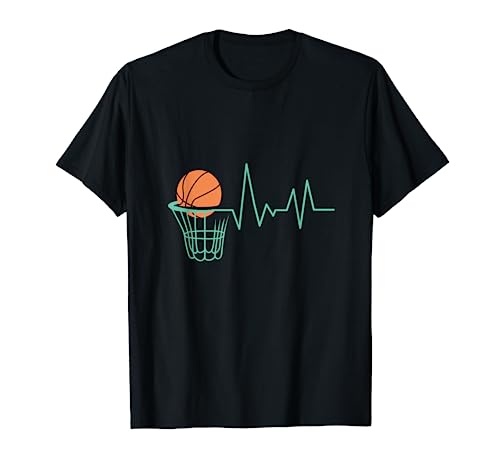 Baloncesto Latido del corazón I Jugador de baloncesto I Camiseta