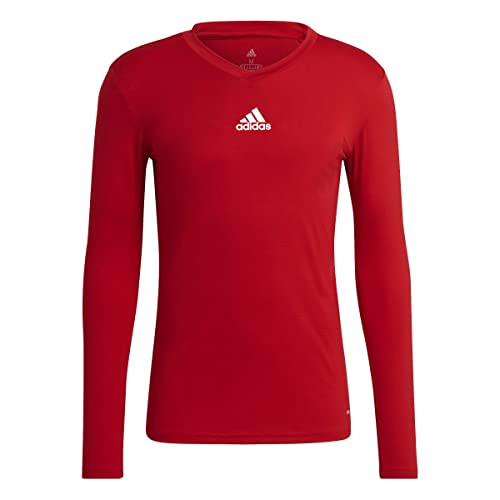 adidas Base tee Sweatshirt, Mens, Team Power Red, L