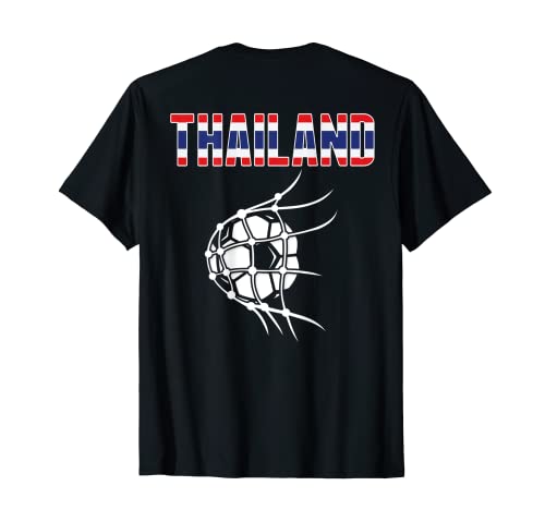 Balón de fútbol de Tailandia en el equipo de fútbol de Tailandia Camiseta