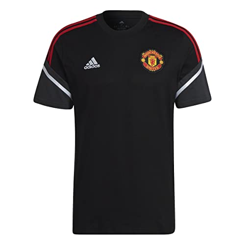 Manchester United H64004 - Camiseta Temporada 2022/2023, Hombre, Negro, L