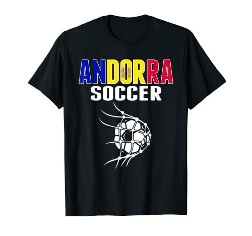 Camiseta Andorra Soccer Fans - Apoyo a la Selección Andorra de Fútbol Camiseta