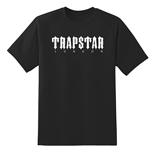 XIAOGOU Trapstar T Shirt London Mens Grime Unisex Logo Black S