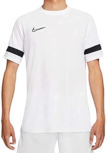NIKE Nk Df Acd21 Top, Camiseta Hombre, Blanco, S