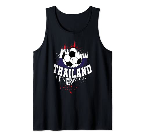 Tailandia Fútbol Tailandia Fútbol Tailandia Camiseta sin Mangas