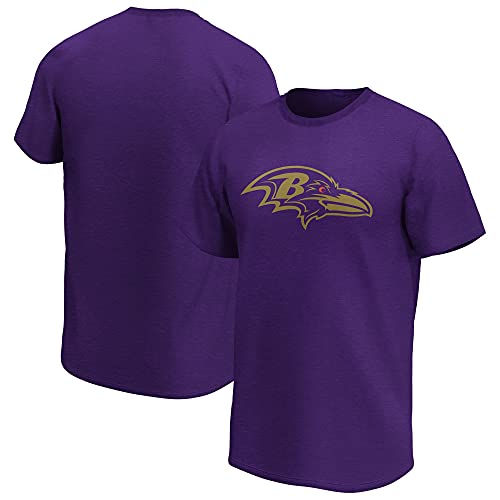 Fanatics Baltimore Ravens NFL Mono Premium Marl Graphic T-Shirt - M