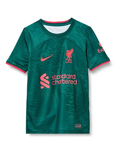 Camiseta unisex del FC Liverpool, equipación oficial de la tercera camiseta de la temporada 2022/23 (talla infantil)