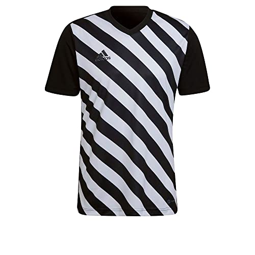 adidas ENT22 GFX JSY T-Shirt, Men's, Black/White, M