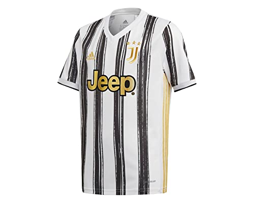 adidas Juventus FC Temporada 2020/21 JUVE H JSY Y Camiseta Primera equipación, Niño, White/Black, 128