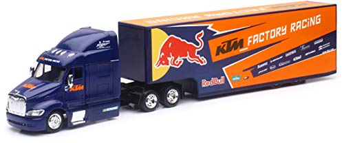 New Ray- Camión Peterbilt Team KTM Red Bull Factory Racing Other License Miniatura, Multicolor (959-0105)