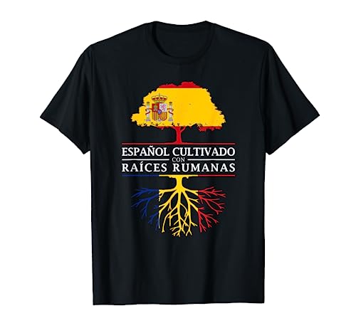 Español Cultivado con raíces Rumanas - Rumania Camiseta