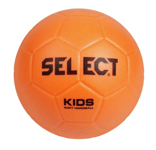 Select Soft Handball Kids Soft Handball - Pelota de Balonmano (Infantil, para jóvenes), Color Naranja