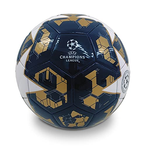 Mondo Toys - Balón de fútbol Cosido CHAMPIONS LEAGUE - Producto Oficial - Talla 5 - 400 g - 23001