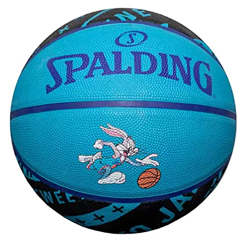 Spalding Space Jam Tune Squad Bugs 84605Z - Balón de Baloncesto Unisex, Color Azul, 5 EU