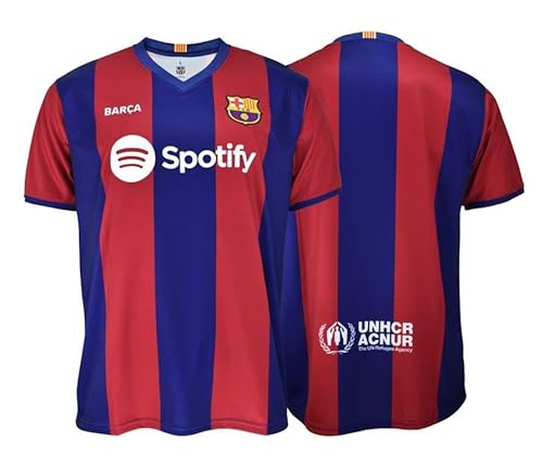 Futbol Club Barcelona Camiseta Primera equipación 2023/2024 - Réplica Oficial con Liciencia Adulto (M)